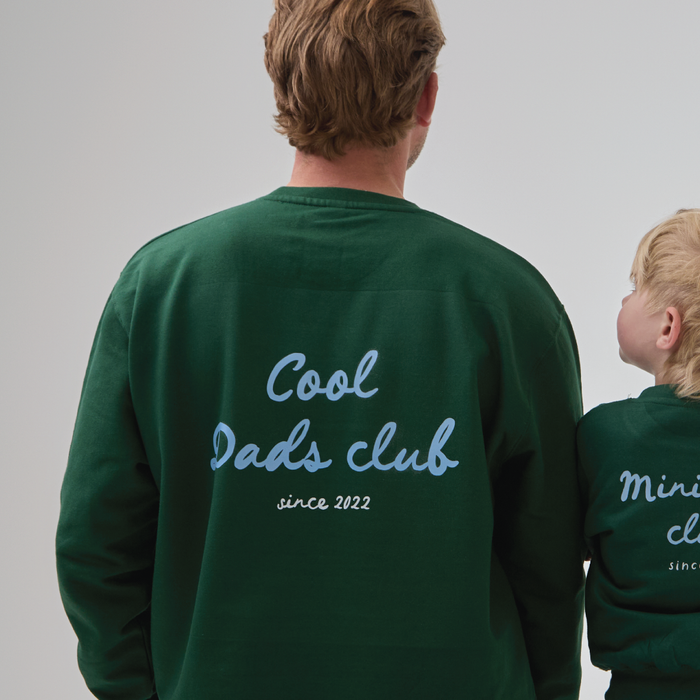 Personalised Forest Green Adults Cool Club Sweatshirt