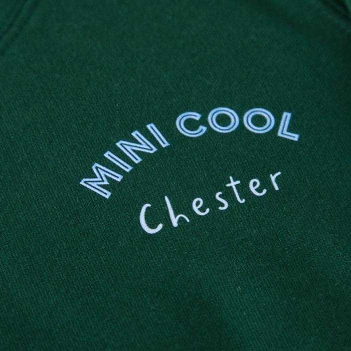 Personalised Forest Green Kids Cool Club Sweatshirt