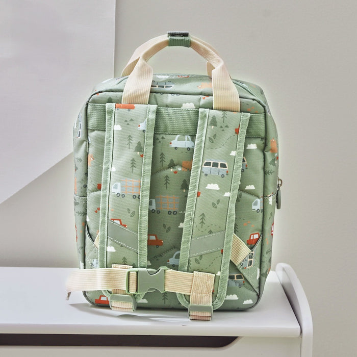 Personalised Forest Transport All-Over Print Grab Handle Mini Backpack