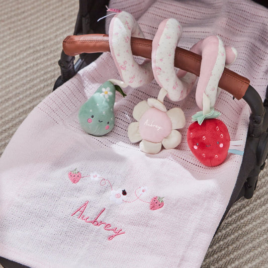 Personalised Fruit Floral Travel Essentials Set