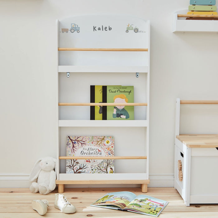 Personalised Fun On The Farm Bookcase