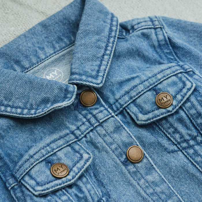 Personalised Fun On The Farm Denim Jacket