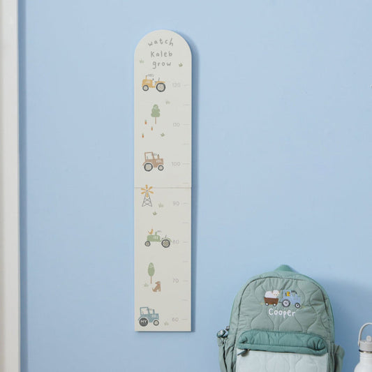 Personalised Fun On The Farm Height Chart FSC®