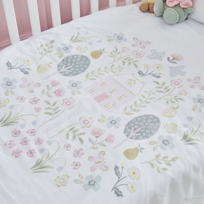 Personalised Garden Secrets Toddler Duvet and Pillow Set 150x120cm