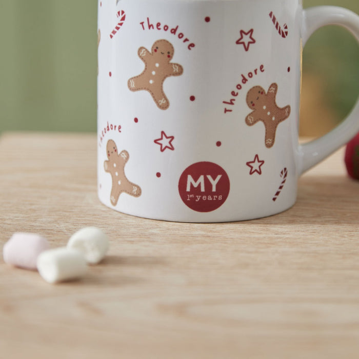 Personalised Gingerbread Mini Children's Mug