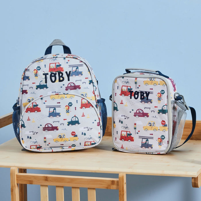 Personalised Going Places Backpack & Lunch Bag Gift Set
