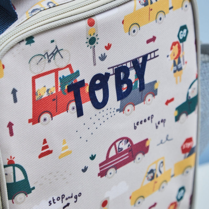 Personalised Going Places Lunch Bag