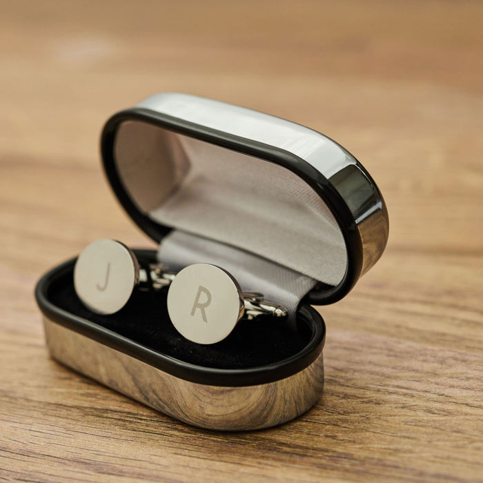 Personalised Happy Couple Cufflink Gift Set
