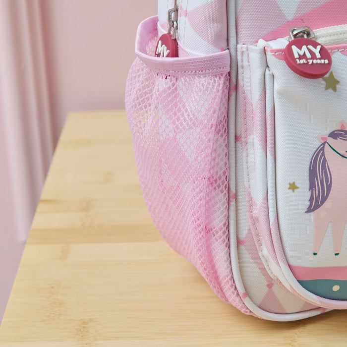 Personalised Harlequin Carousel Medium Backpack