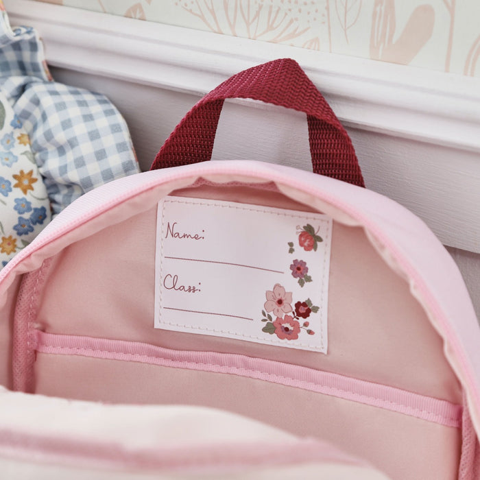 Personalised Hedgehog Mini Backpack