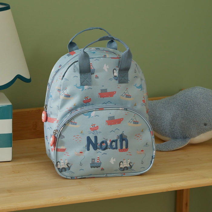 Personalised High Tide Mini Backpack