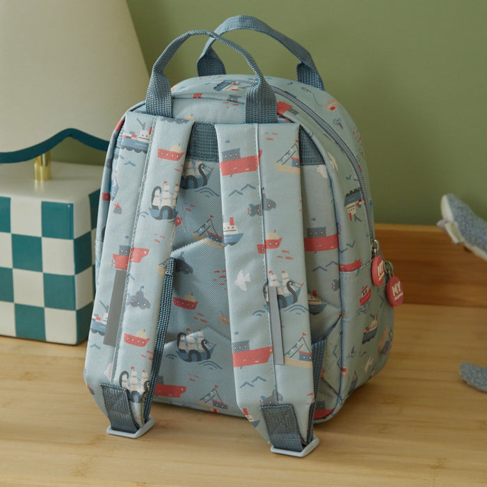 Personalised High Tide Mini Backpack