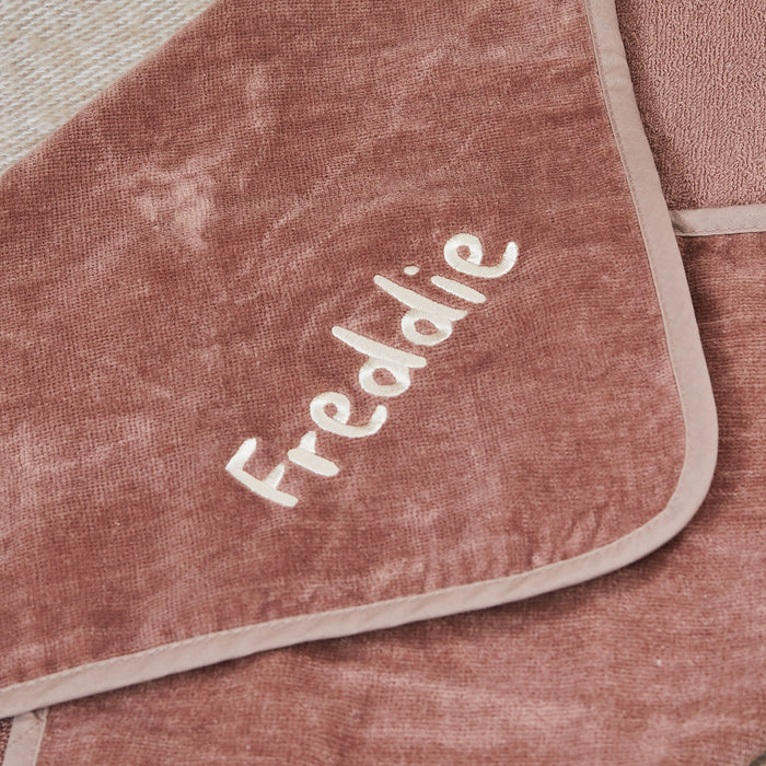 Personalised Highland Cow Hooded Towel