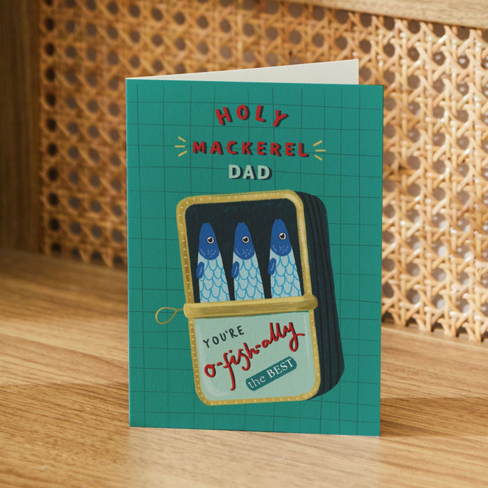Personalised Holy Mackerel Greeting Card
