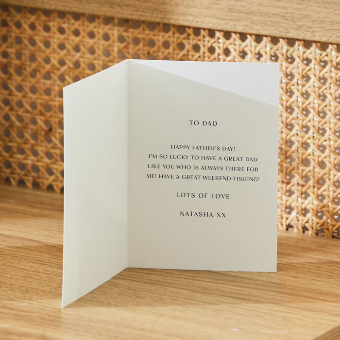 Personalised Holy Mackerel Greeting Card