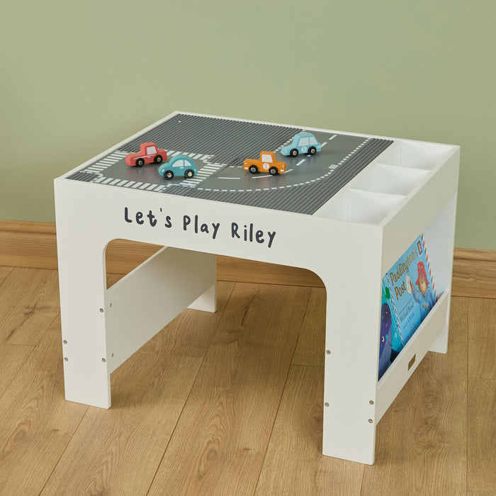 Personalised Hooga Activity Blackboard Table with Storage