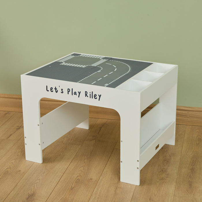 Personalised Hooga Activity Blackboard Table with Storage