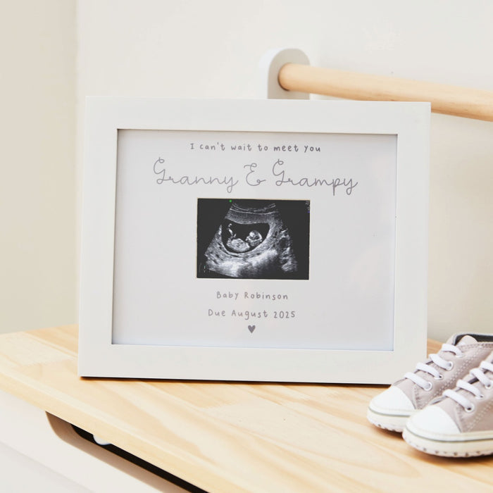 Personalised I Can’t Wait to Meet You Photo Frame