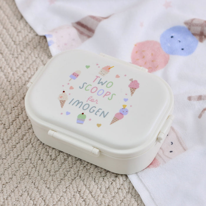 Personalised Ice Cream Neutral Lunchbox