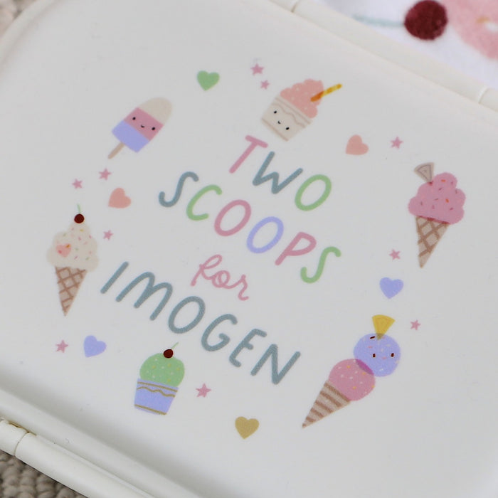 Personalised Ice Cream Neutral Lunchbox