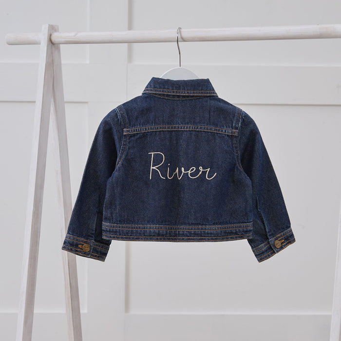 Personalised Indigo Denim Jacket