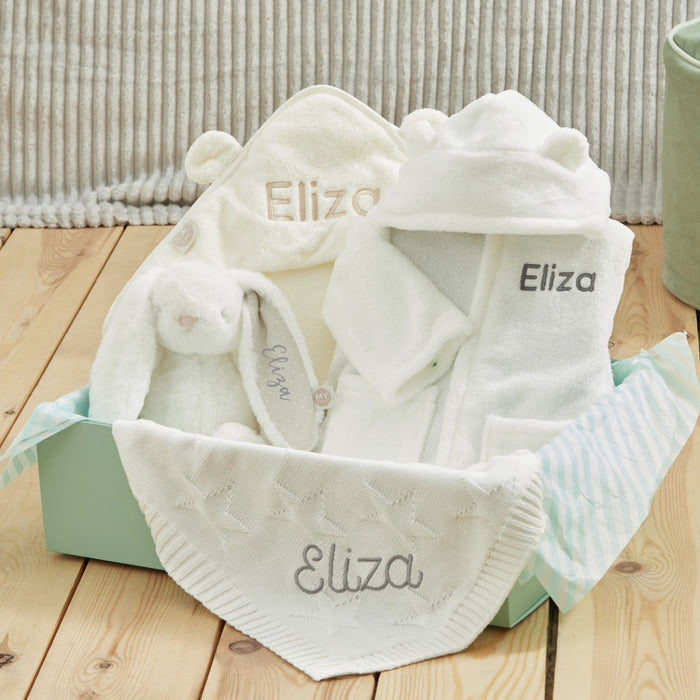 Personalised Ivory Bedtime Essentials Gift Set
