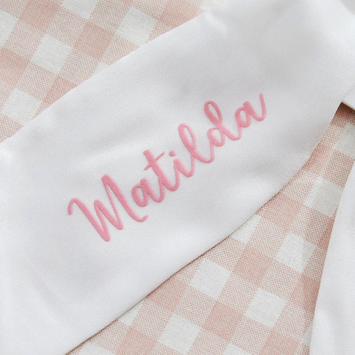 Personalised Ivory Flower Girl Hair Clip