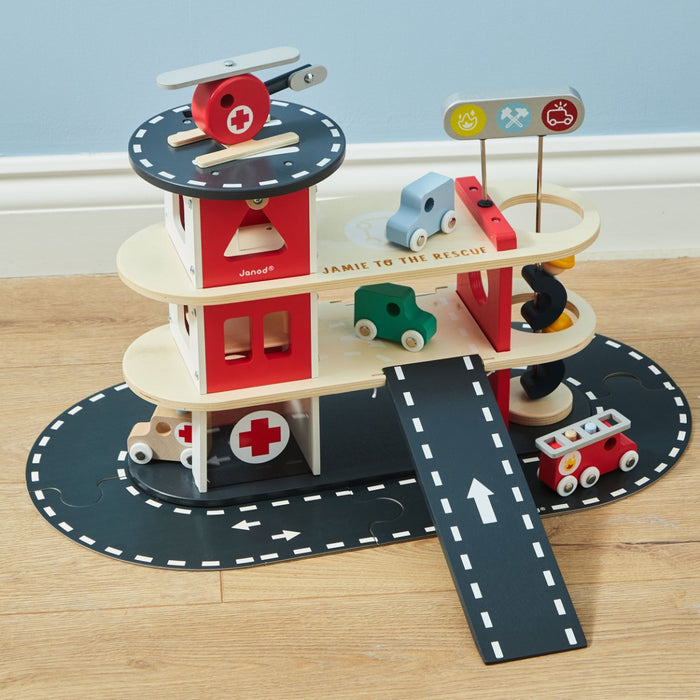 Personalised Janod Fire Station