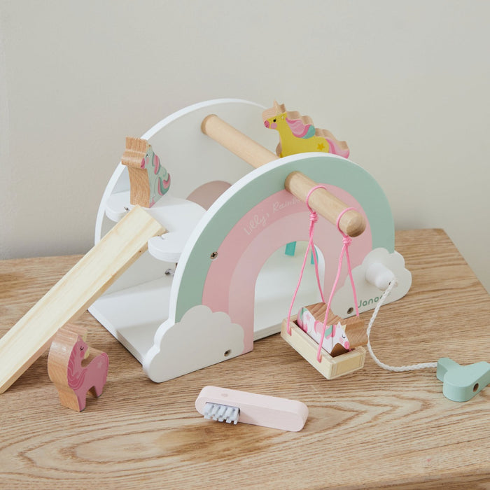 Personalised Janod Unicorn Playset