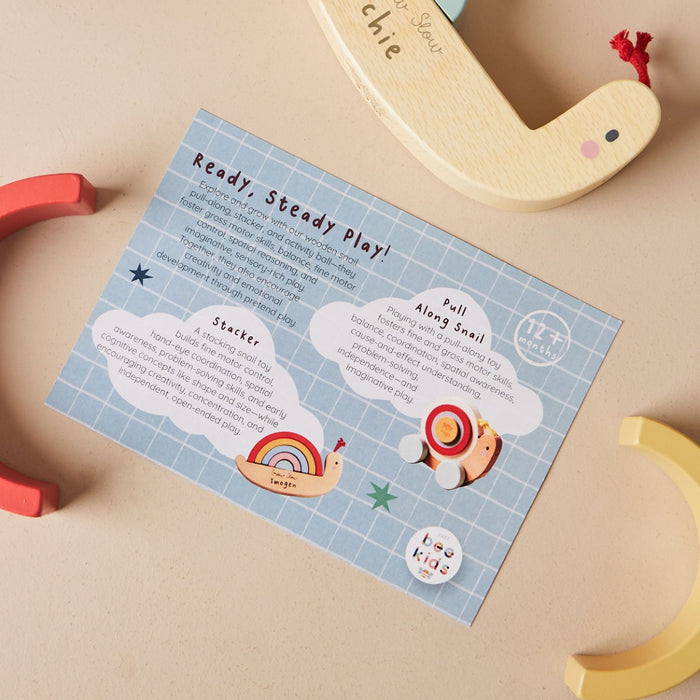 Personalised Just Bee Kids Colourful Development Set 12m+