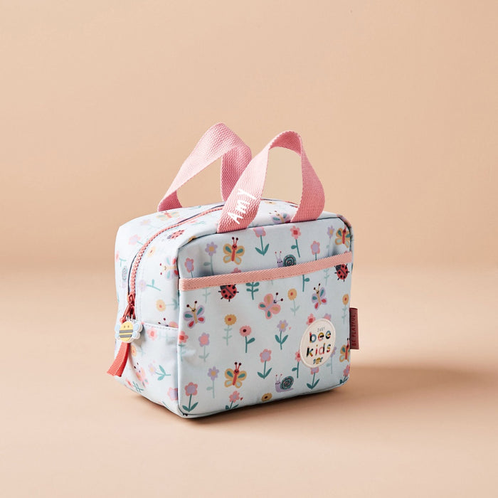 Personalised Just Bee Kids Floral Garden Lunch Bag