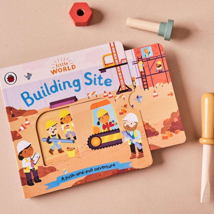 Personalised Just Bee Kids Little Builder Read & Play Gift Set