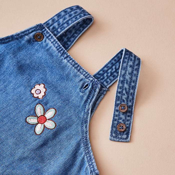 Personalised Just Bee Kids Short Dungarees