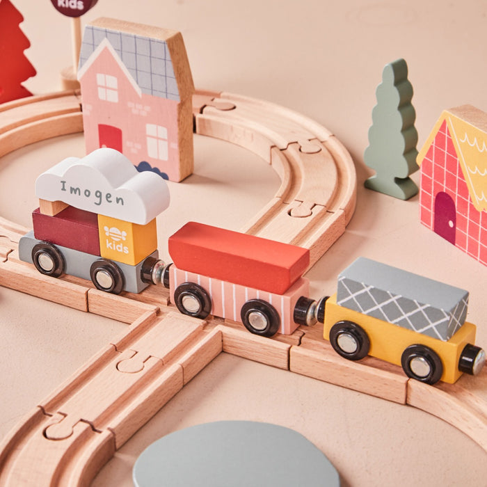 Personalised Just Bee Kids Train Driver Read & Play Gift Set