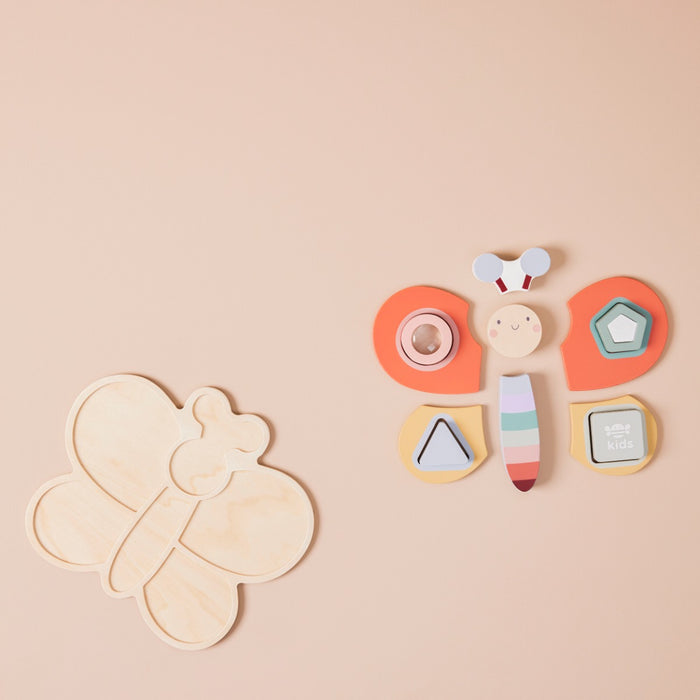 Personalised Just Bee Kids Wooden Butterfly Puzzle FSC®