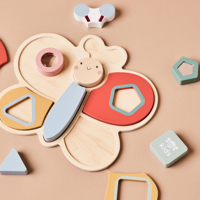 Personalised Just Bee Kids Wooden Butterfly Puzzle FSC®