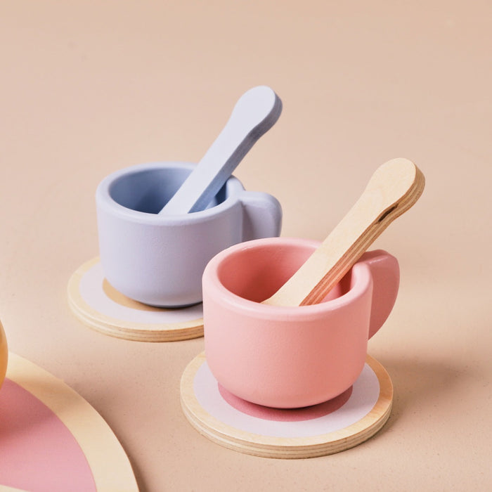 Personalised Just Bee Kids Wooden Tea Set FSC®