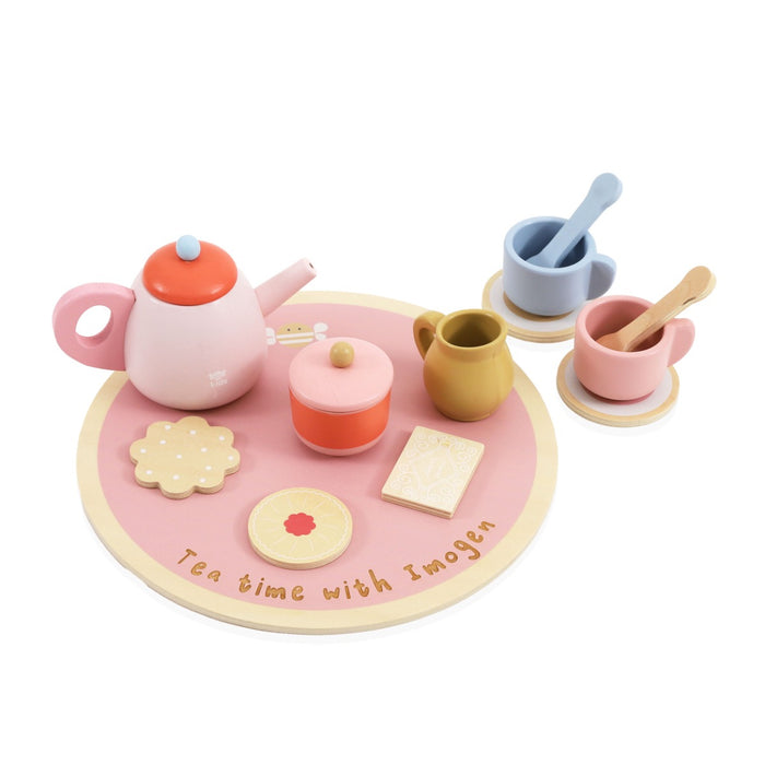 Personalised Just Bee Kids Wooden Tea Set FSC®