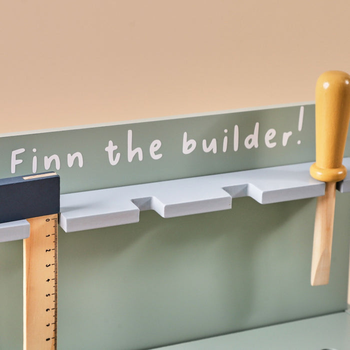 Personalised Just Bee Kids Wooden Tool Bench FSC®