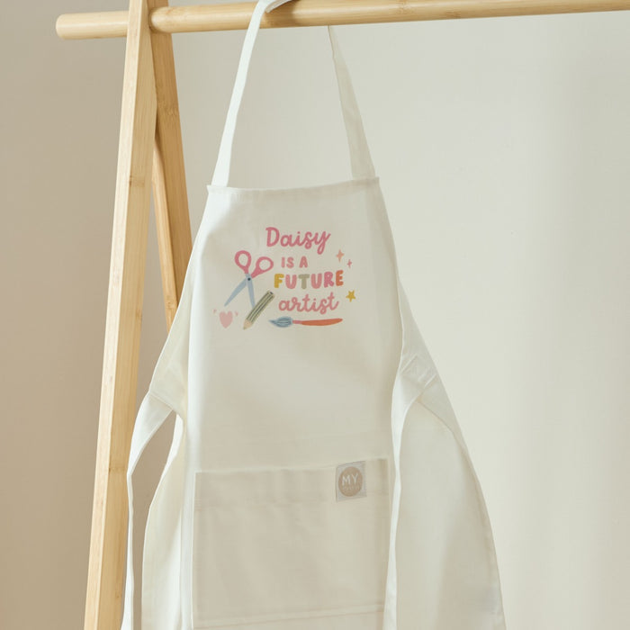 Personalised Kids Crafting Apron
