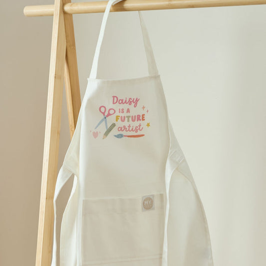 Personalised Kids Crafting Apron