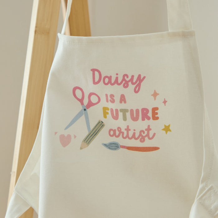 Personalised Kids Crafting Apron