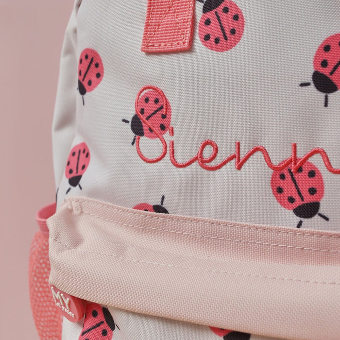 Personalised Ladybird Medium Backpack