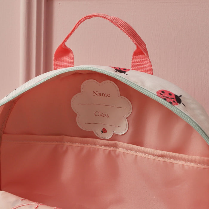 Personalised Ladybird Medium Backpack
