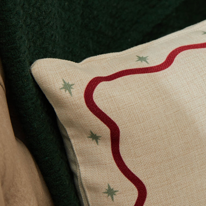 Personalised Linen Joy Cushion