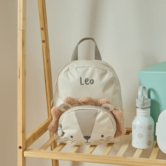 Personalised Lion Mini Backpack