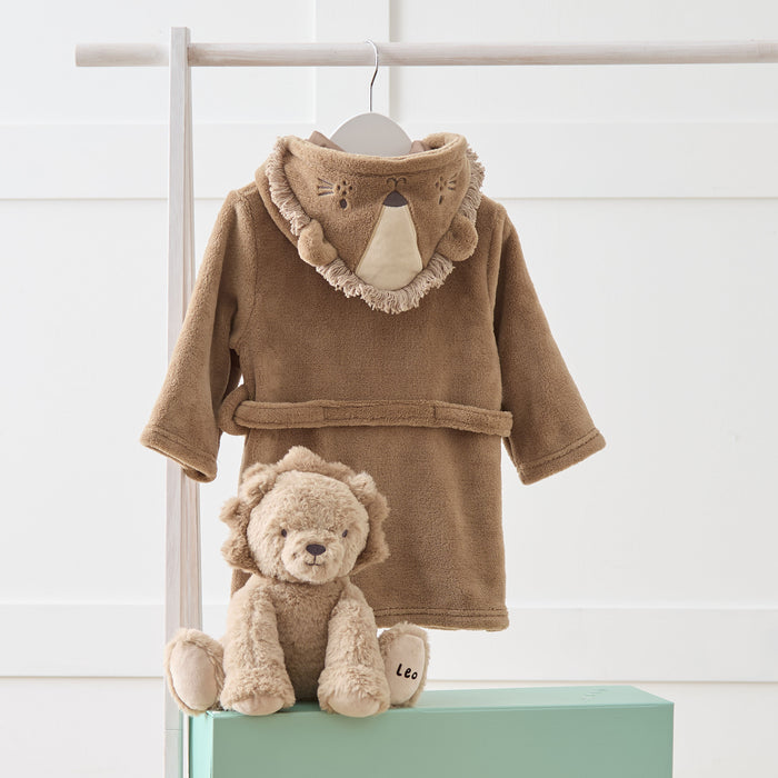 Personalised Lion Snuggle and Cuddle Set