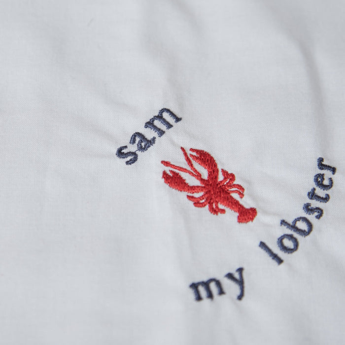 Personalised Lobster Handkerchief