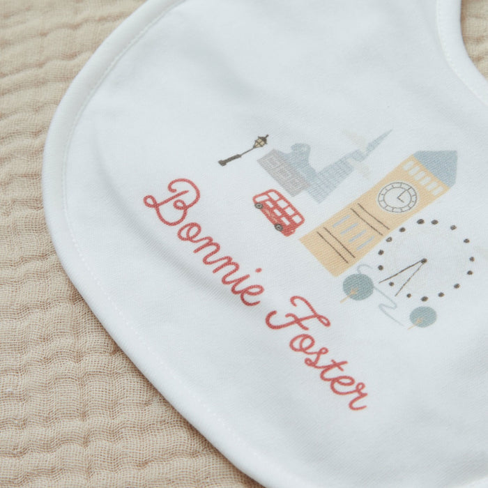 Personalised London Bib