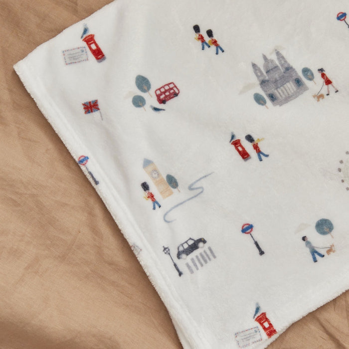 Personalised London Fleece Blanket